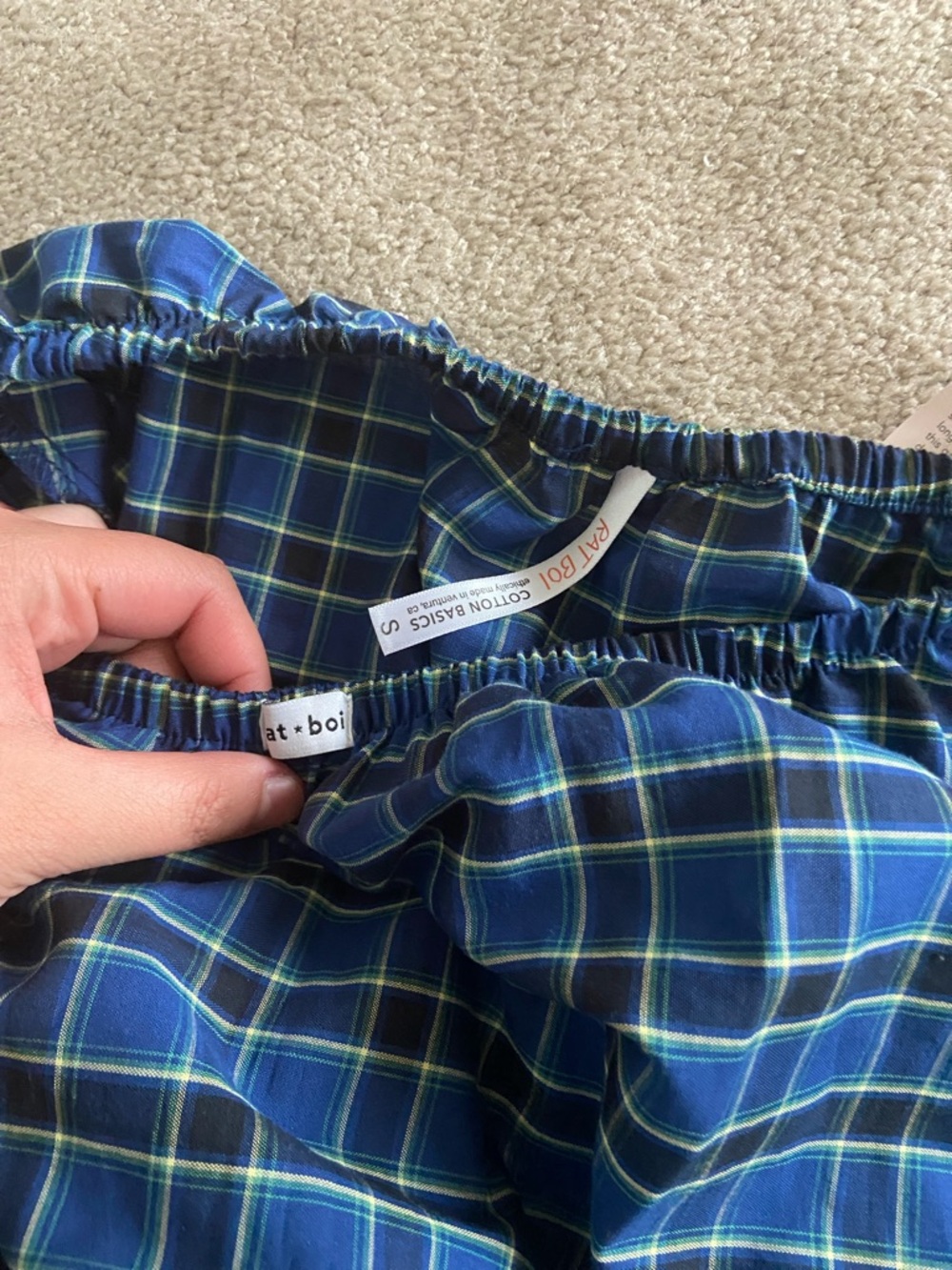 Rat Boi Dream Skirt in Royal Tartan - Picture 2 of 2